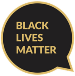 Black Lives Chat Bubble Sticker