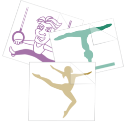 Gymnastics & Tumbling Stickers