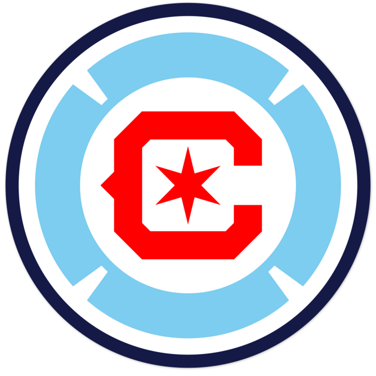Chicago Fire FC MLS Logo Sticker