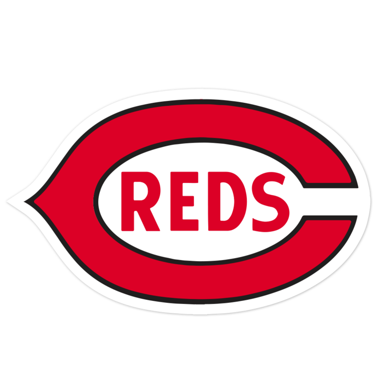 Cincinnati Reds MLB Logo Sticker