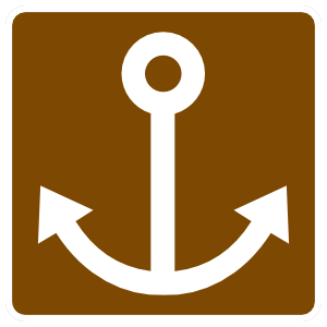 Anchor Sign Magnet