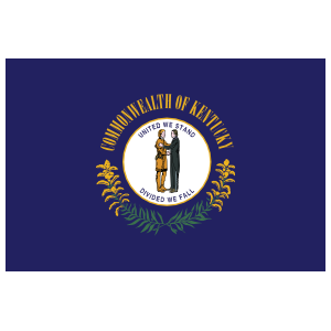 Kentucky Ky State Flag Magnet