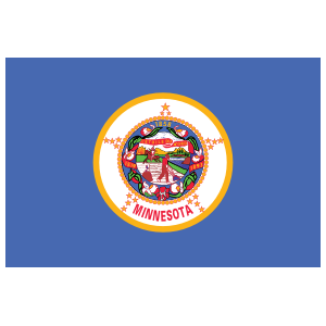Minnesota Mn State Flag Magnet