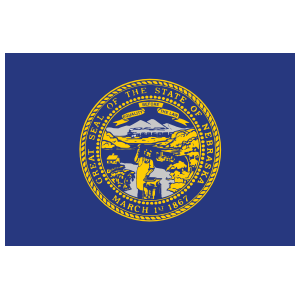Nebraska Ne State Flag Magnet