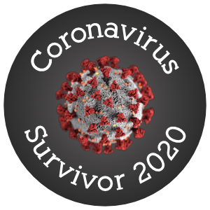 Coronavirus Survivor Sticker