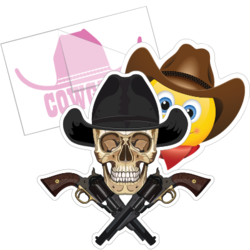 Cowboy Hat Stickers