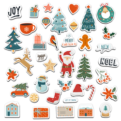 Merry Stickmas - Holiday Magnet Bundle