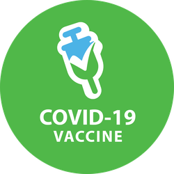 Covid-19 Vaccine Sticker