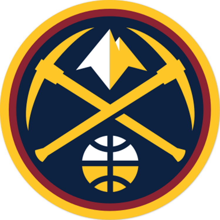 Denver Nuggets NBA Logo Sticker
