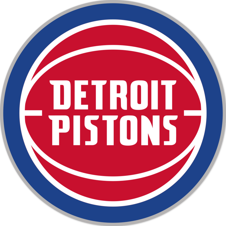 Detroit Pistons NBA Logo Sticker