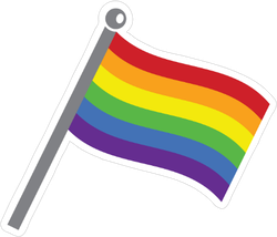 Pride Gay Flag Sticker