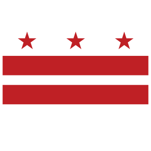District Of Columbia Dc State Flag Magnet