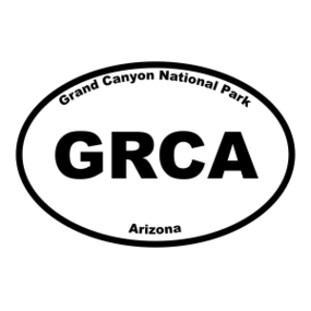 Grand Canyon National Park Oval Sticker