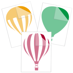 Hot Air Balloon Stickers