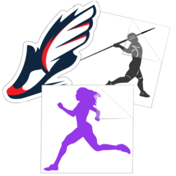 Track and Field Stickers