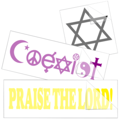Religious Saying Stickers