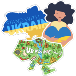 Ukraine Stickers And Decals
