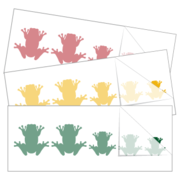 Family Stickers - Frogs