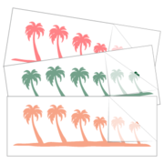 Family Stickers - Palm Trees