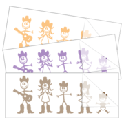 Family Stickers - Cowboy Family