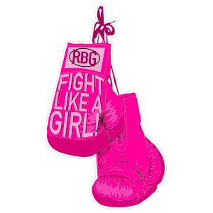 Fight Like A Girl RBG Sticker