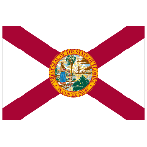 Florida Fl State Flag Magnet