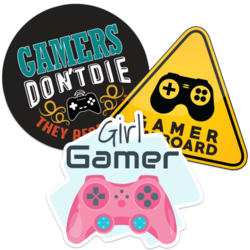 Gamer Stickers and Decals