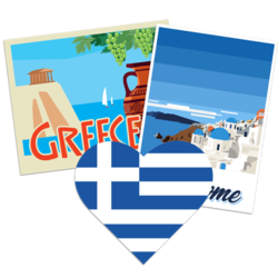 Greece Stickers