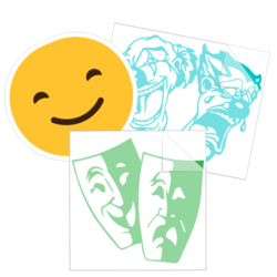 Happy Smile Sad Angry Face Stickers