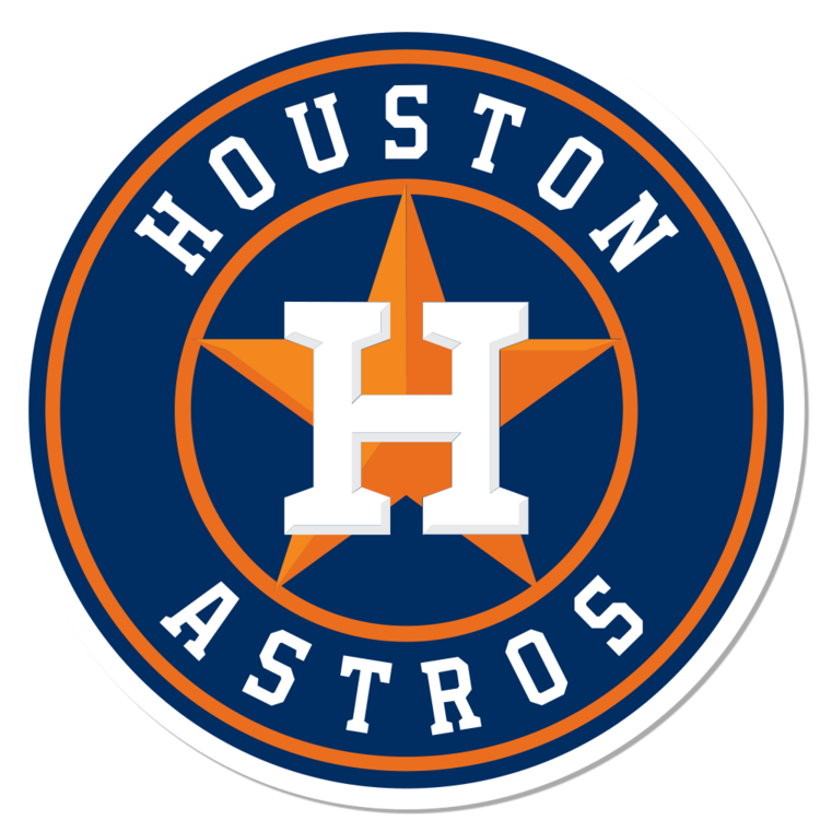 Houston Astros MLB Logo Sticker