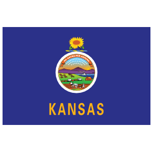 Kansas Ks State Flag Magnet
