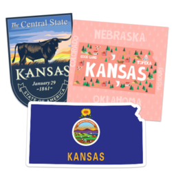 Kansas Stickers