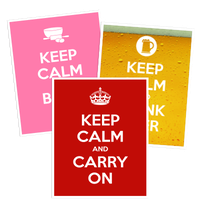 Keep Calm Stickers