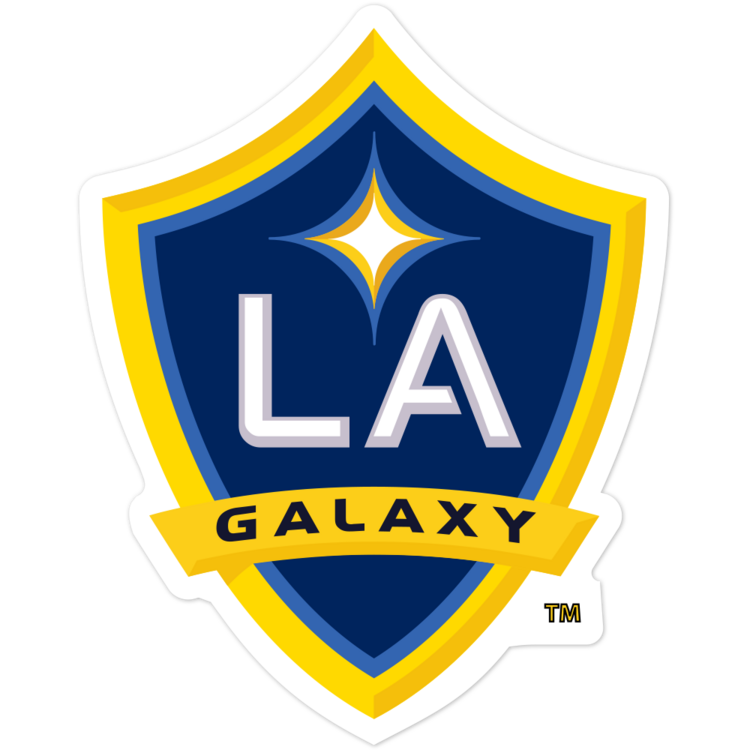 Los Angeles Galaxy MLS Logo Stickers