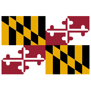 Maryland Md State Flag Magnet