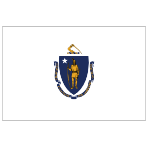 Massachusetts Ma State Flag Magnet