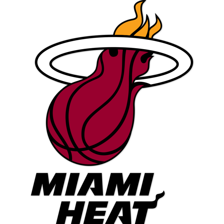 Miami Heat NBA Logo Sticker