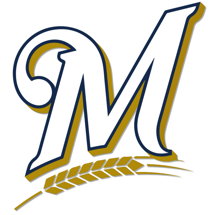 Milwaukee Brewers MLB Logo Sticker