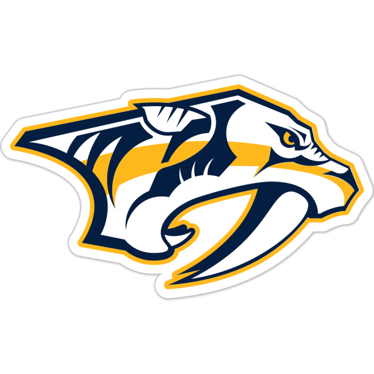 Nashville Predators NHL Logo Sticker