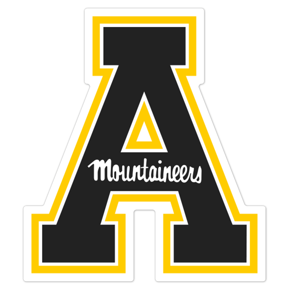 Appalachian State Mountaineers NCAA Logo Sticker