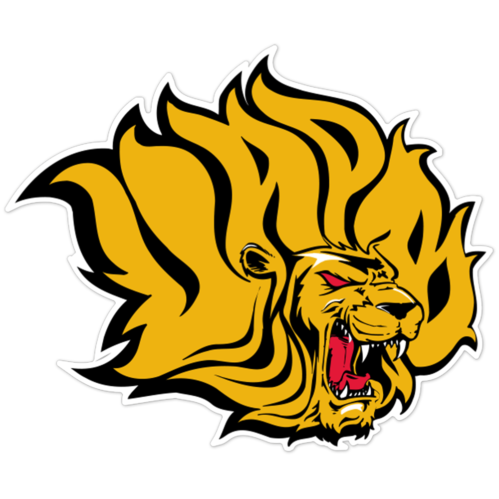 Arakansas-Pine Bluff Golden Lions NCAA Logo Sticker