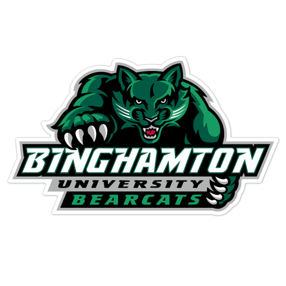 Binghamton Bearcats NCAA Logo Sticker
