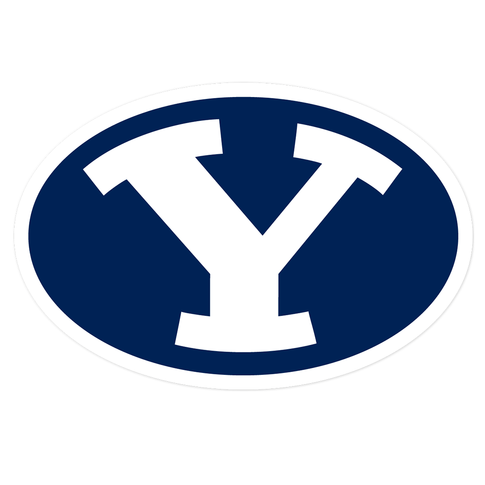 BYU Cougars NCAA Logo Sticker