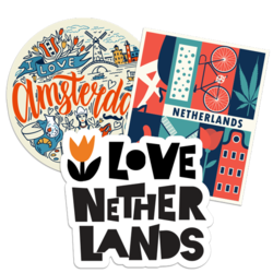 Netherlands Stickers