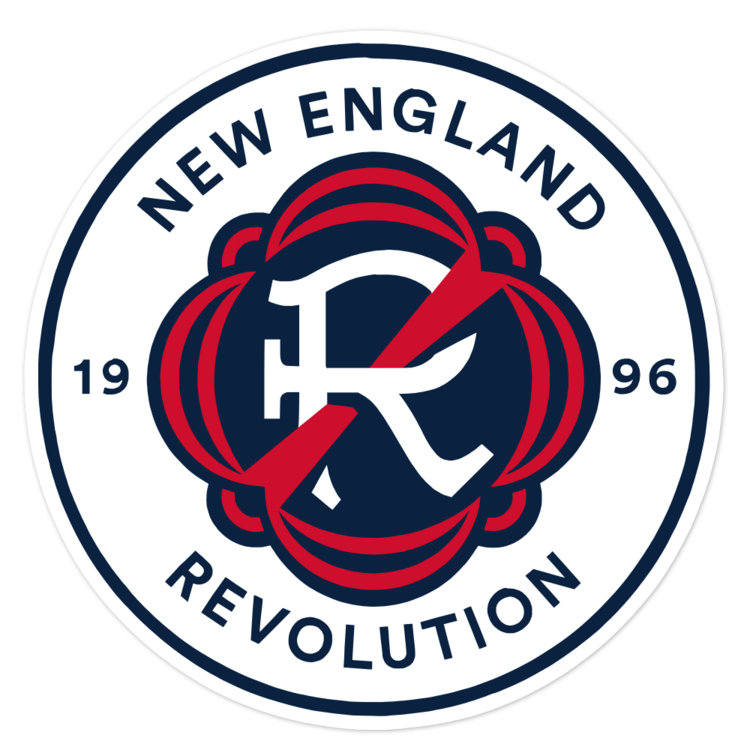 New England Revolution MLS Logo Sticker