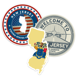 New Jersey Stickers