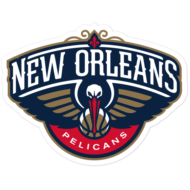 New Orleans Pelicans NBA Logo Sticker