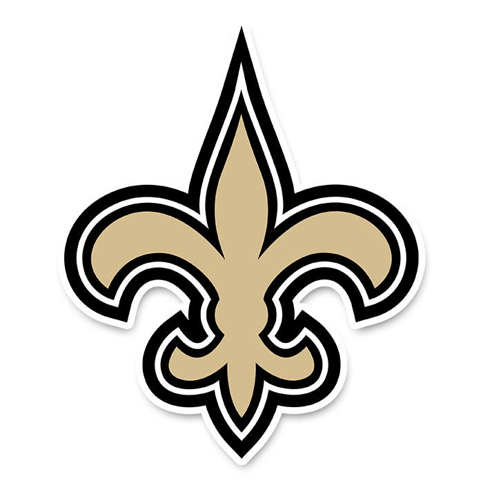 New Orleans Saints NFL Logo Sticker