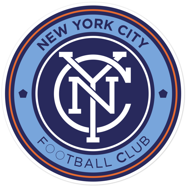 New York City FC MLS Logo Sticker