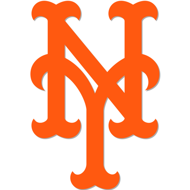 New York Mets MLB Logo Sticker